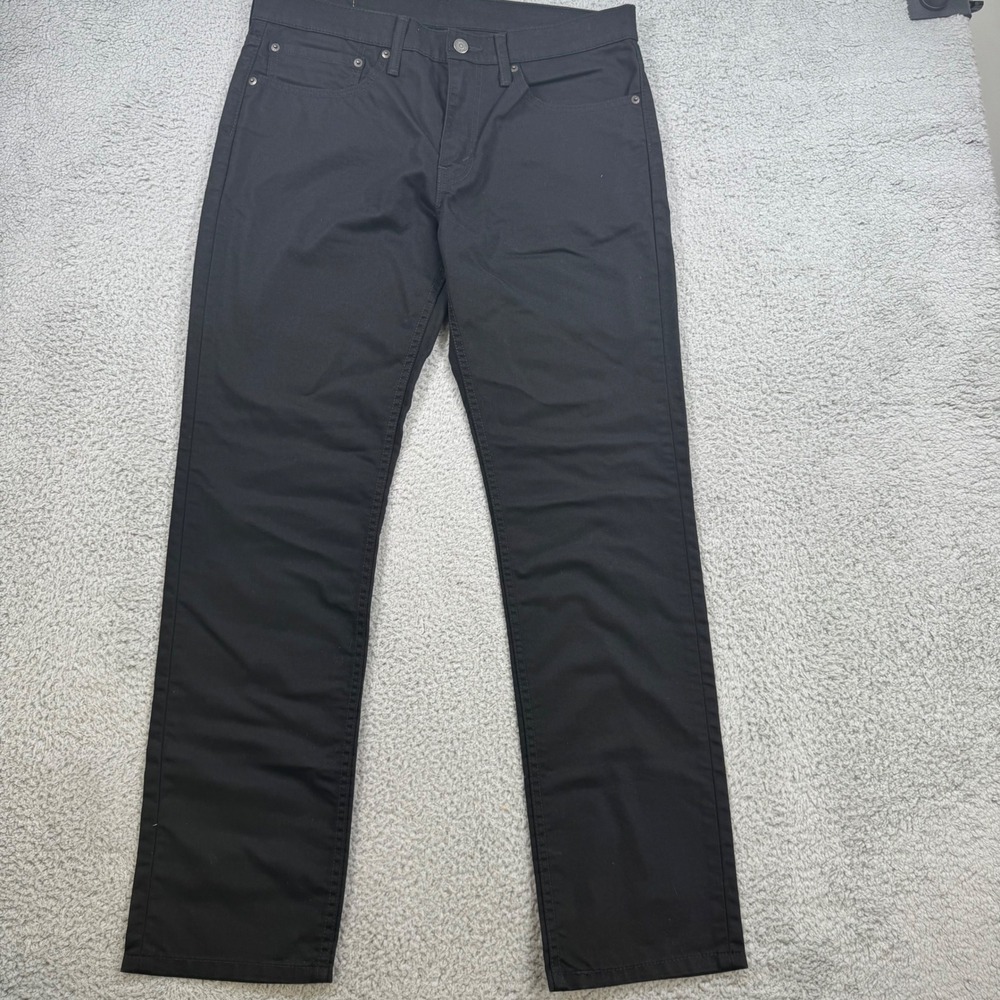 Levi Strauss Co 511 Slim Fit Black Mens 34x31‎ Jeans Cotton Blend